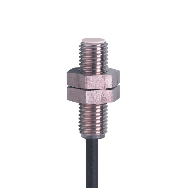 ifm electronic Inductive Threaded Barrel Proximity Sensor, M8, 2 mm Detection, PNP NO, 10 → 30 V dc