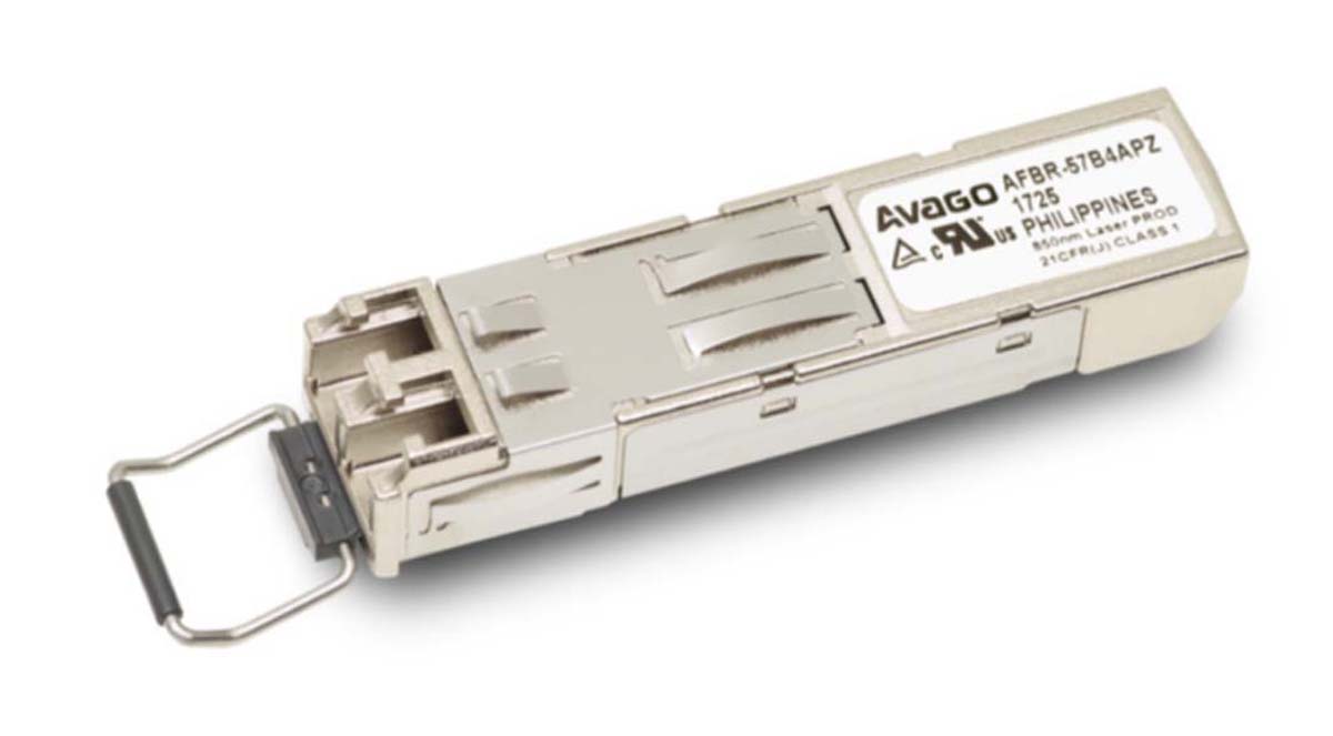 Broadcom AFBR-57B4APZ Fibre Optic Transceiver, SFP Connector, 50MBd, 865nm 20-Pin SFP