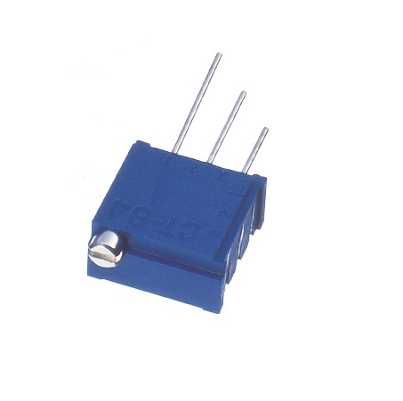 Through Hole Trimmer Potentiometer 0.5W Top Adjust Nidec Components