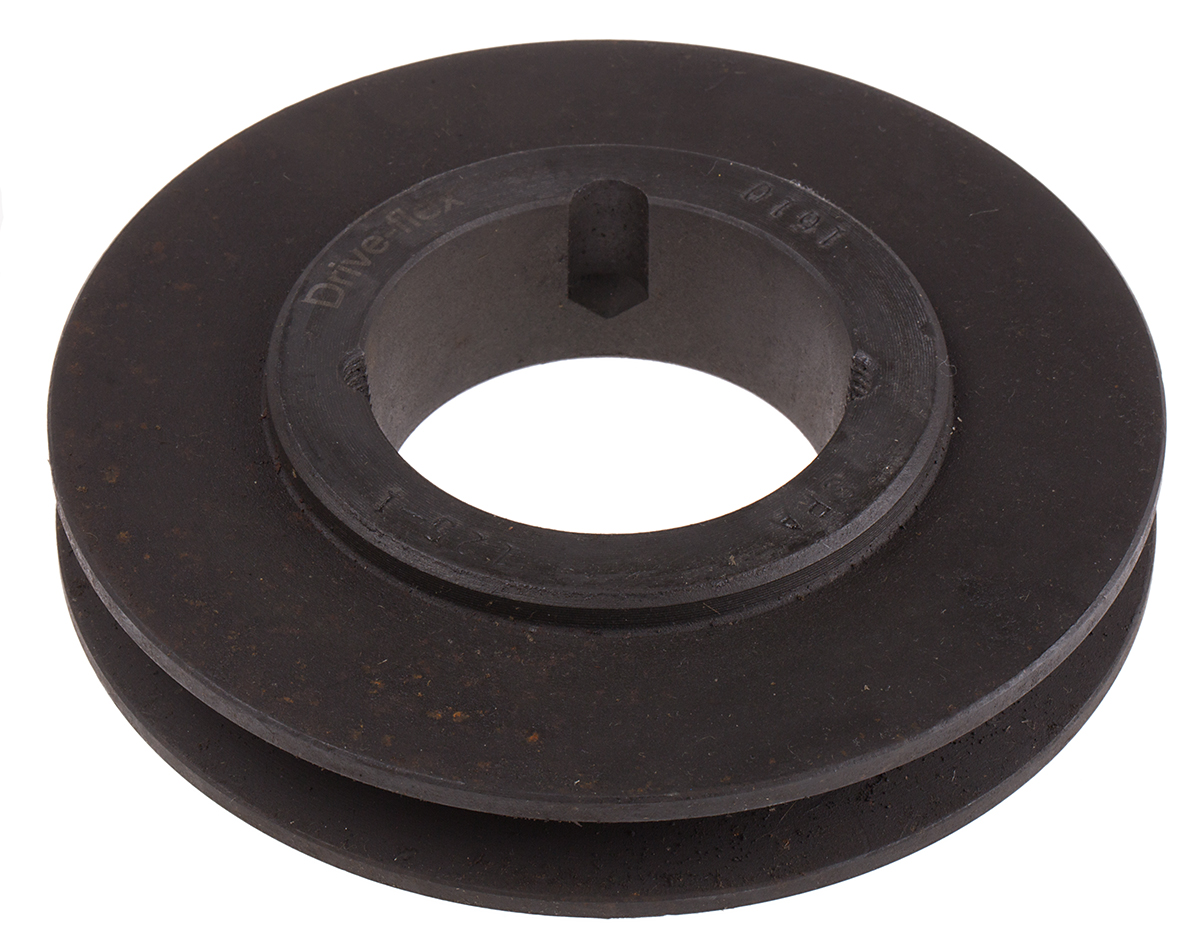RS PRO Pulley, Cast Iron, Steel