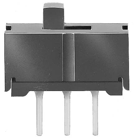 KNITTER-SWITCH PCB Slide Switch SPST Latching 300 mA @ 125 V ac, 350 mA @ 30 V dc Slide