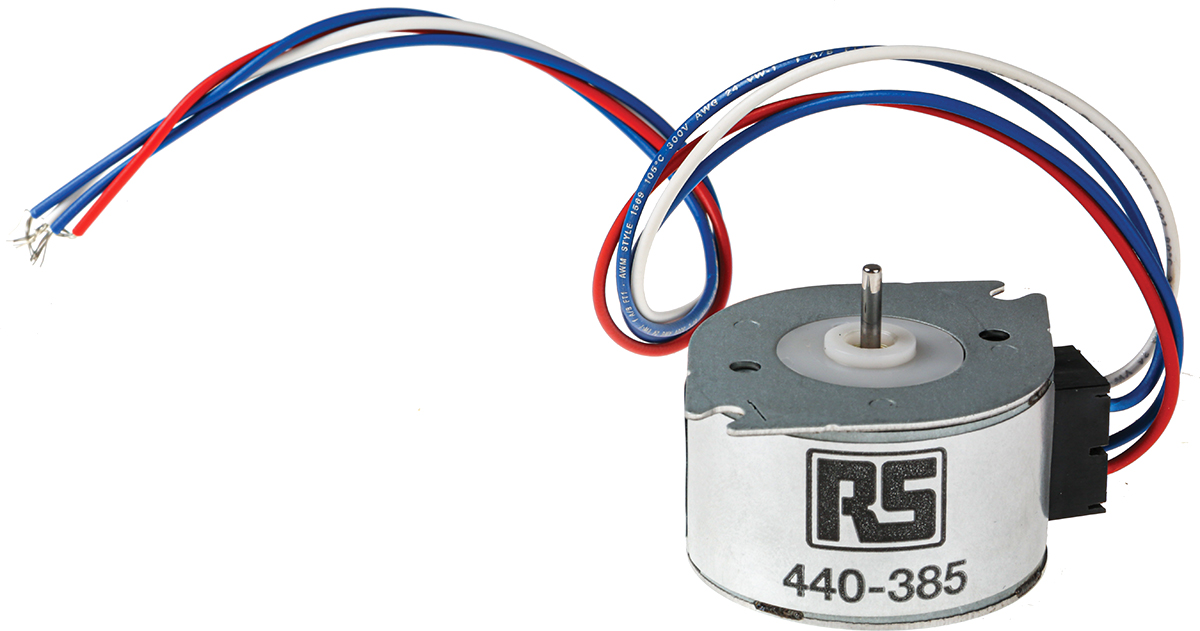 Crouzet 820000 Reversible Synchronous AC Motor, 2.7 W, 2 Phase, 24 Pole, 230 → 240 V