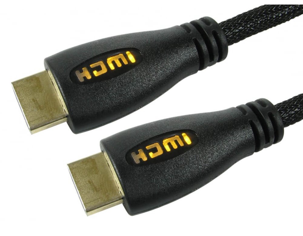 RS PRO HDMI 2.0, 3m Male HDMI to Male HDMI 4Kpixels