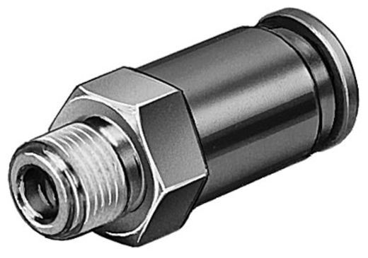 Festo HB-M5-QS-4 Non Return Valve M5 Inlet, 4mm Tube Inlet, 5mm Tube Outlet, -1 to10bar
