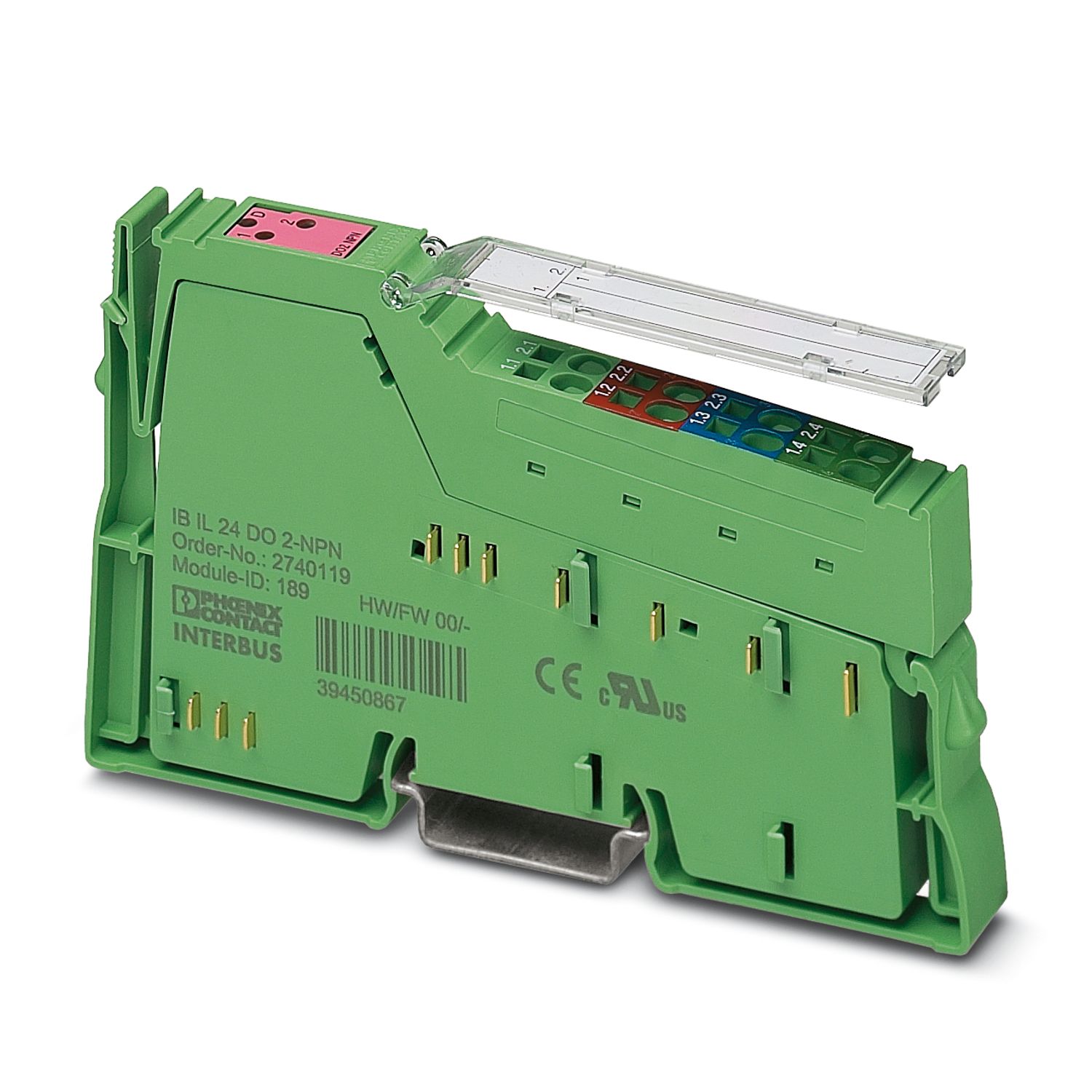 Phoenix Contact IB IL Series Digital Output Module for Use with Inline Station, Digital, 24 V dc