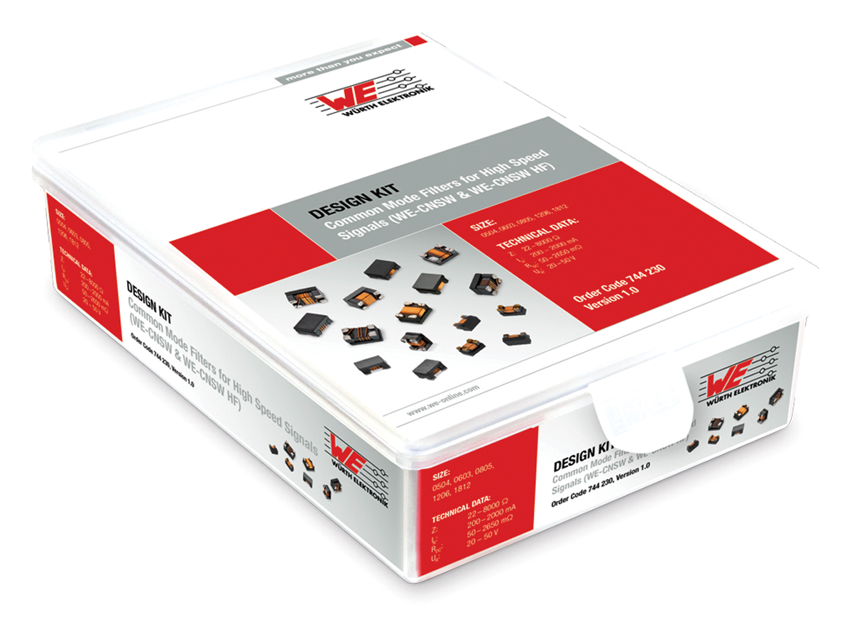 Wurth Elektronik 28 Piece EMI Filter Kit