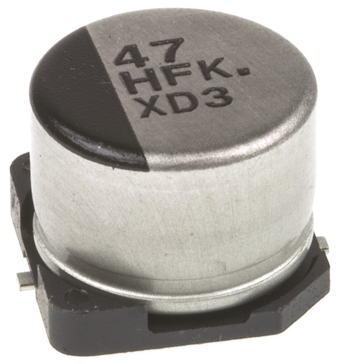 Panasonic 47μF Aluminium Electrolytic Aluminium Electrolytic Capacitor 50V dc, Surface Mount - EEEFK1H470P