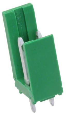 TE Connectivity AMPMODU MOD I Series Straight Through Hole PCB Header, 2 Contact(s), 3.96 mm Pitch, 1 Row, Shrouded