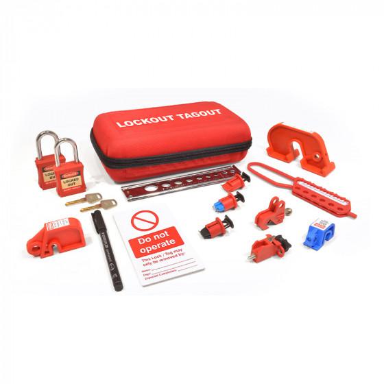 Spectrum Industrial 2-Lock Electrician Lockout Kit