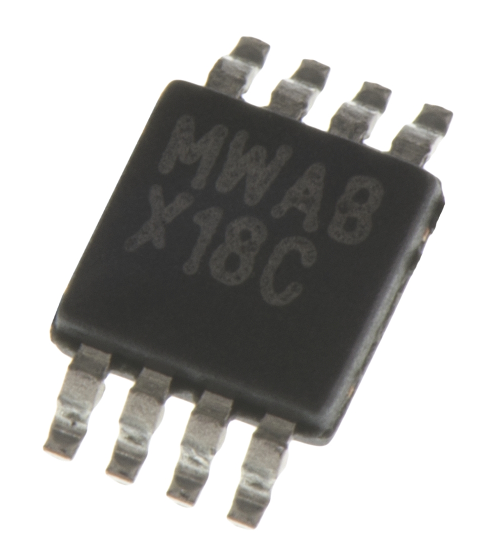 Texas Instruments, Dual 12-bit- ADC 200ksps, 8-Pin MSOP