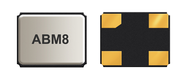 Abracon 25MHz Crystal Unit ±20ppm SMD 4-Pin 3.2 x 2.5 x 0.8mm