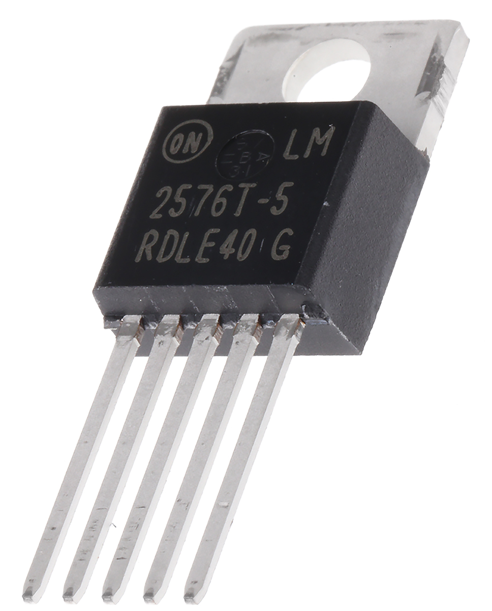 onsemi, LM2576T-005G Step-Down Switching Regulator, 1-Channel 3A 5-Pin, TO-220