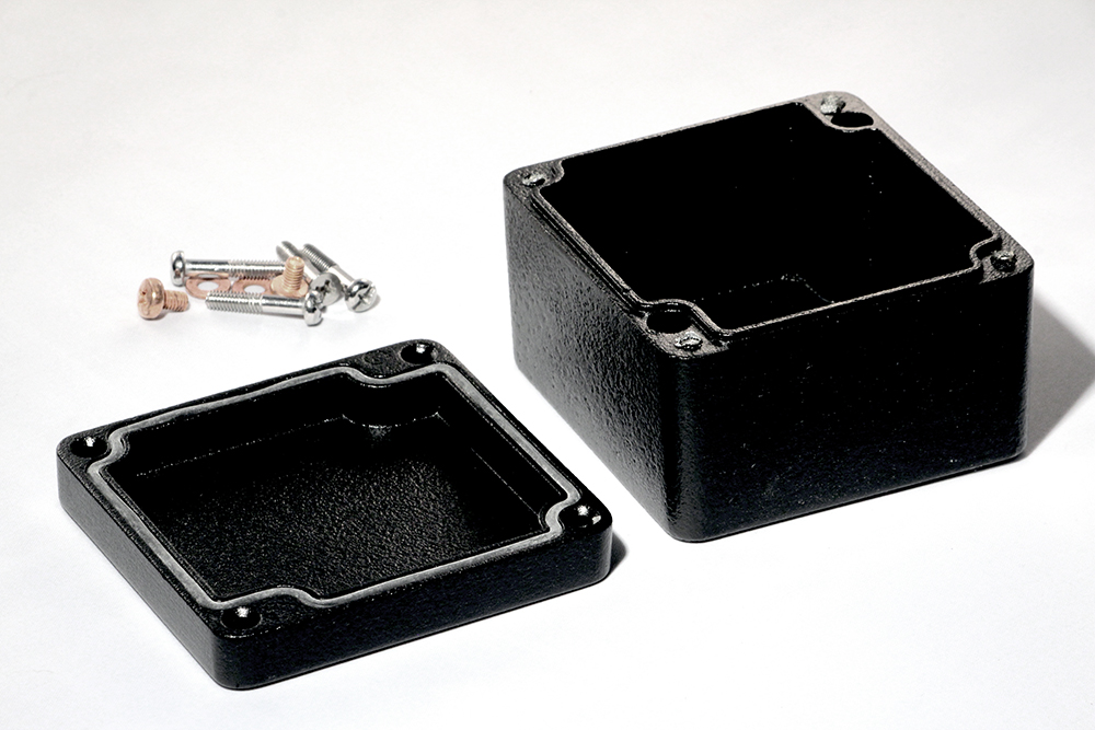 Hammond 1590 Series Die Cast Aluminium Enclosure, IP65, 52 x 75 x 80mm