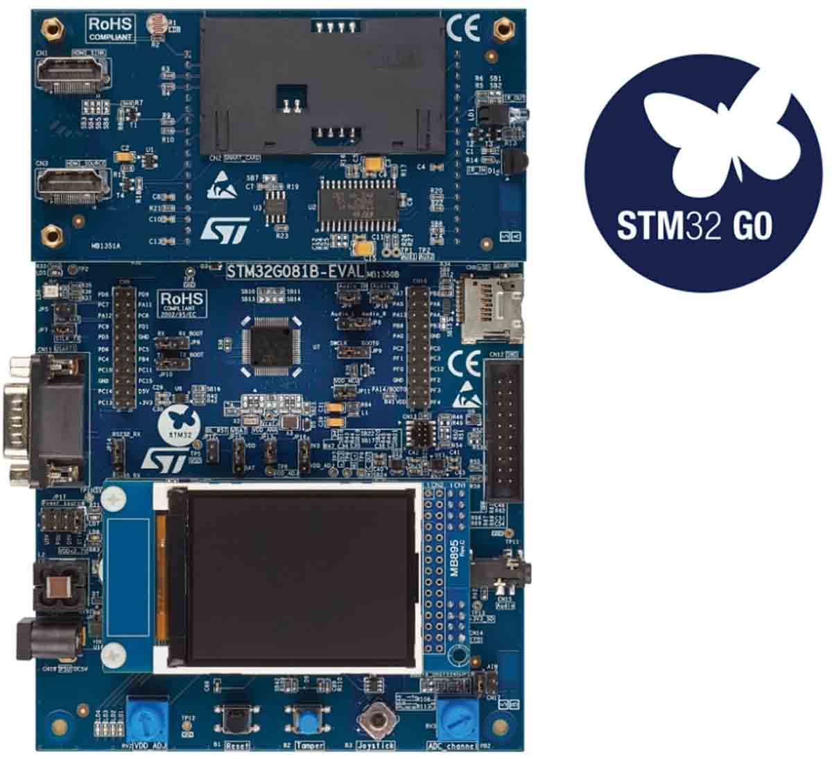 STMicroelectronics Evaluation Board Microcontroller Evaluation Board STM32G081B-EVAL