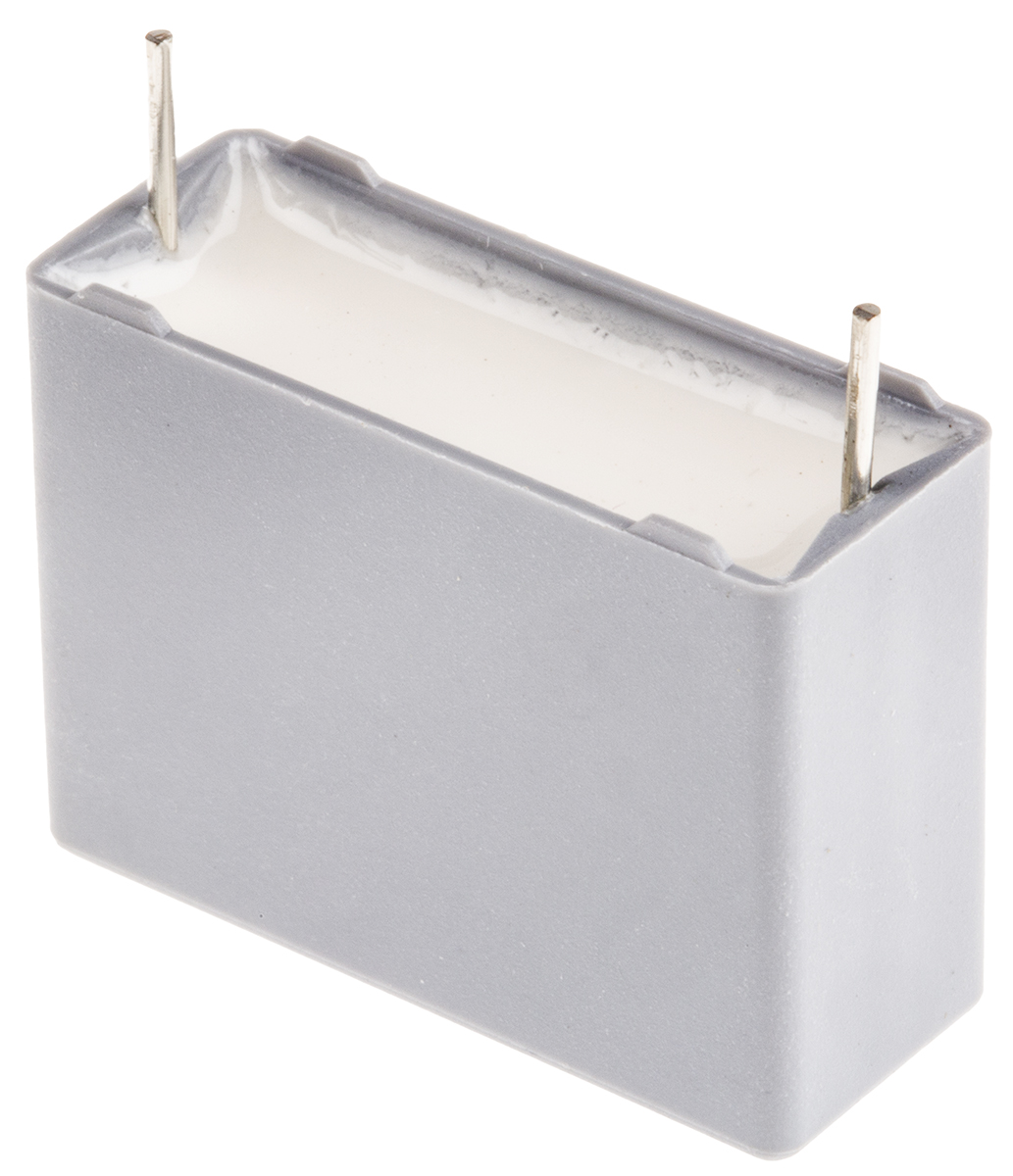 Vishay MKT 373, MKT373 Polyester Film Capacitor, 160 V ac, 250 V dc, ±10%, 2.2μF, Through Hole