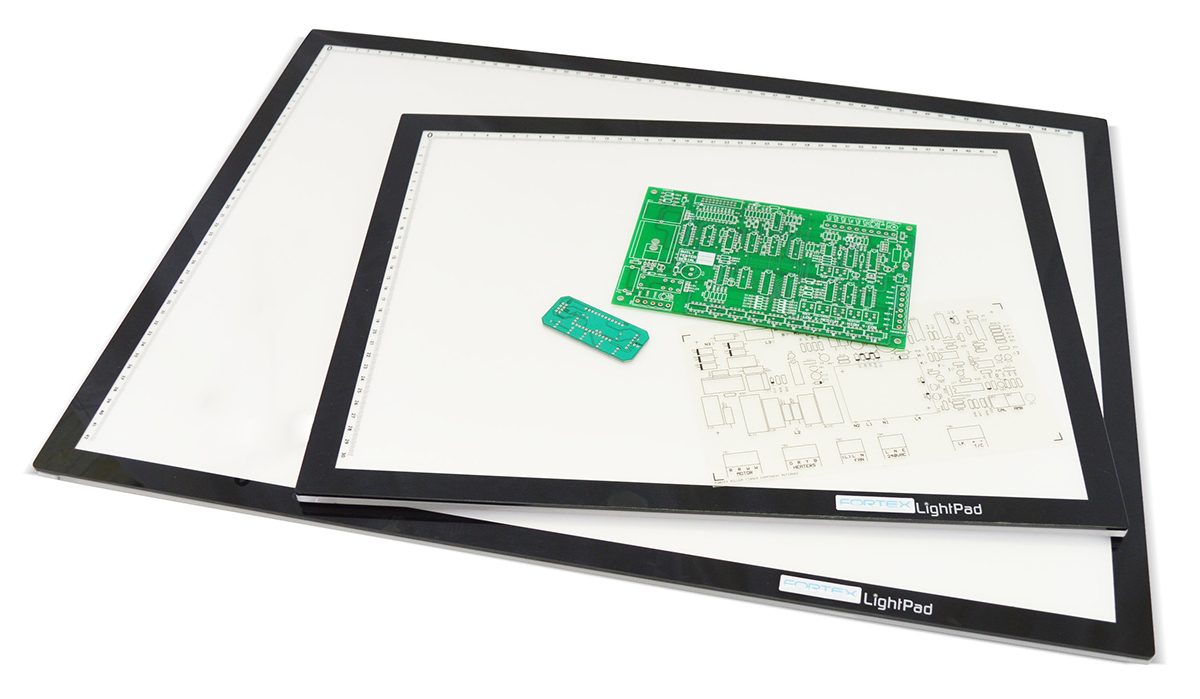 Fortex Black, White Plastic Light Box, 12W