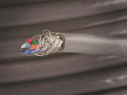 Alpha Wire Alpha Essentials Communication & Control Control Cable, 5 Cores, 0.23 mm² 24 AWG, Screened, 30 m, Grey
