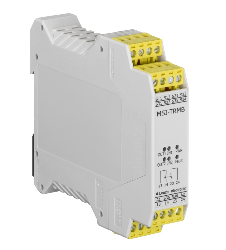 Leuze MSI-TRM Safety Relay 24V 1 Safety Contacts