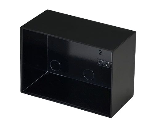 OKW Black PF Potting Box, 70.6 x 50.4 x 20mm