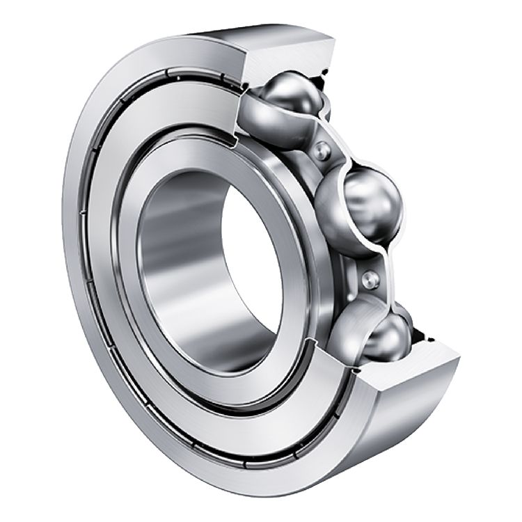 FAG 6208-C-Z-C3 1 Row Ball Bearing - 40 mm ID, 80 mm OD