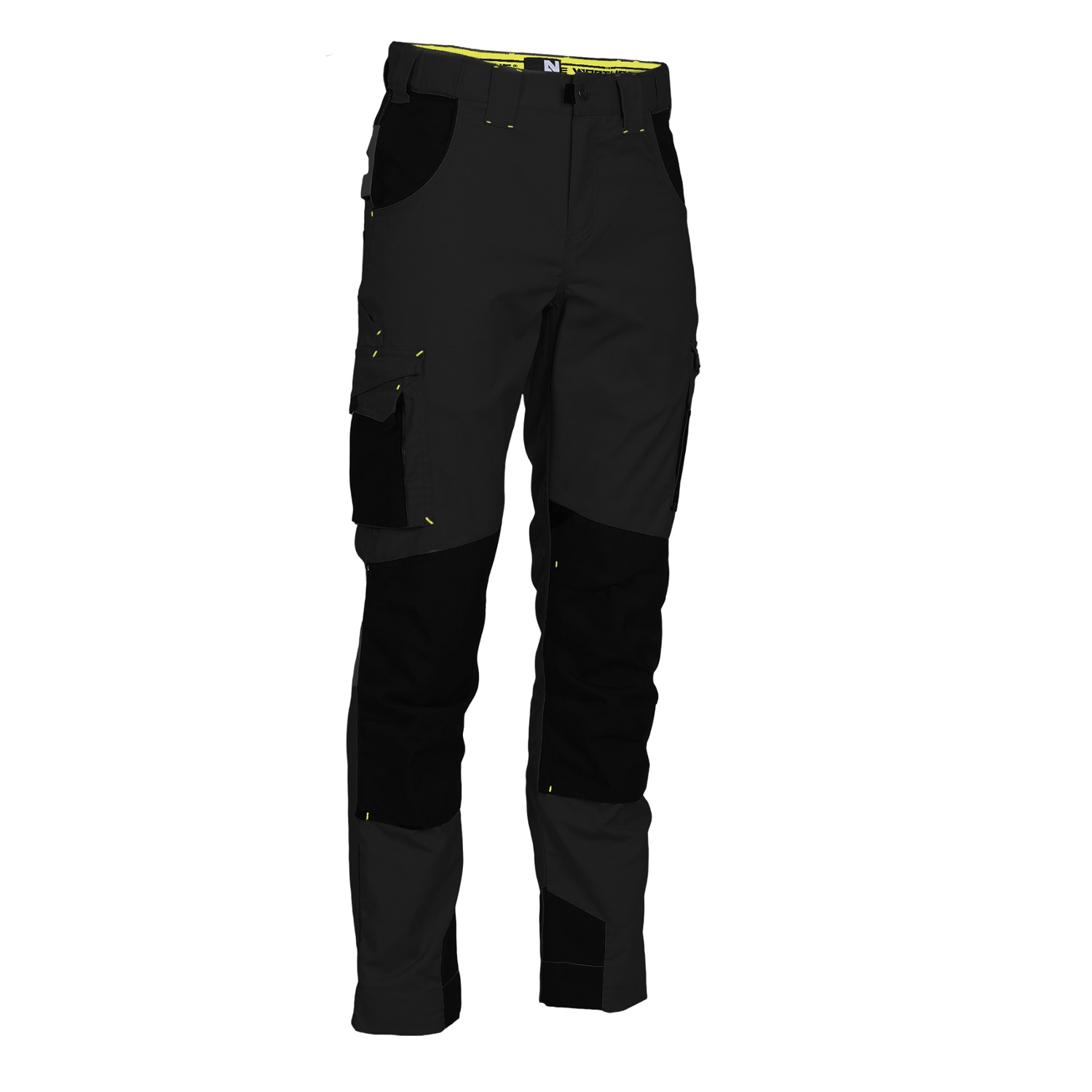Nine worths ADAM Men's Black 2% Anti-Static Fibre, 33% Cotton, 65% Polyester, Size 42 Waist Size 86 cm W 112.5cm L