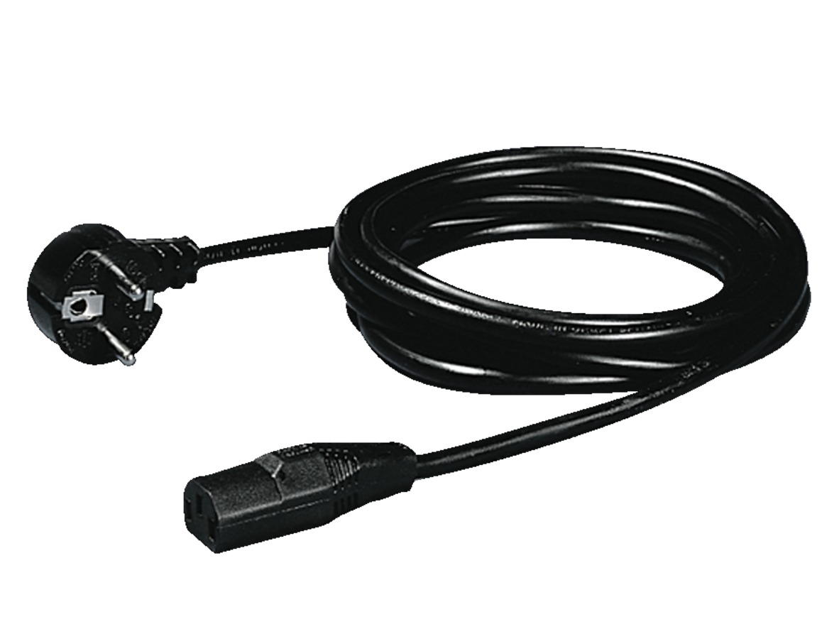 Rittal IEC C13 CEE 7/7 Power Cord, 1.8m