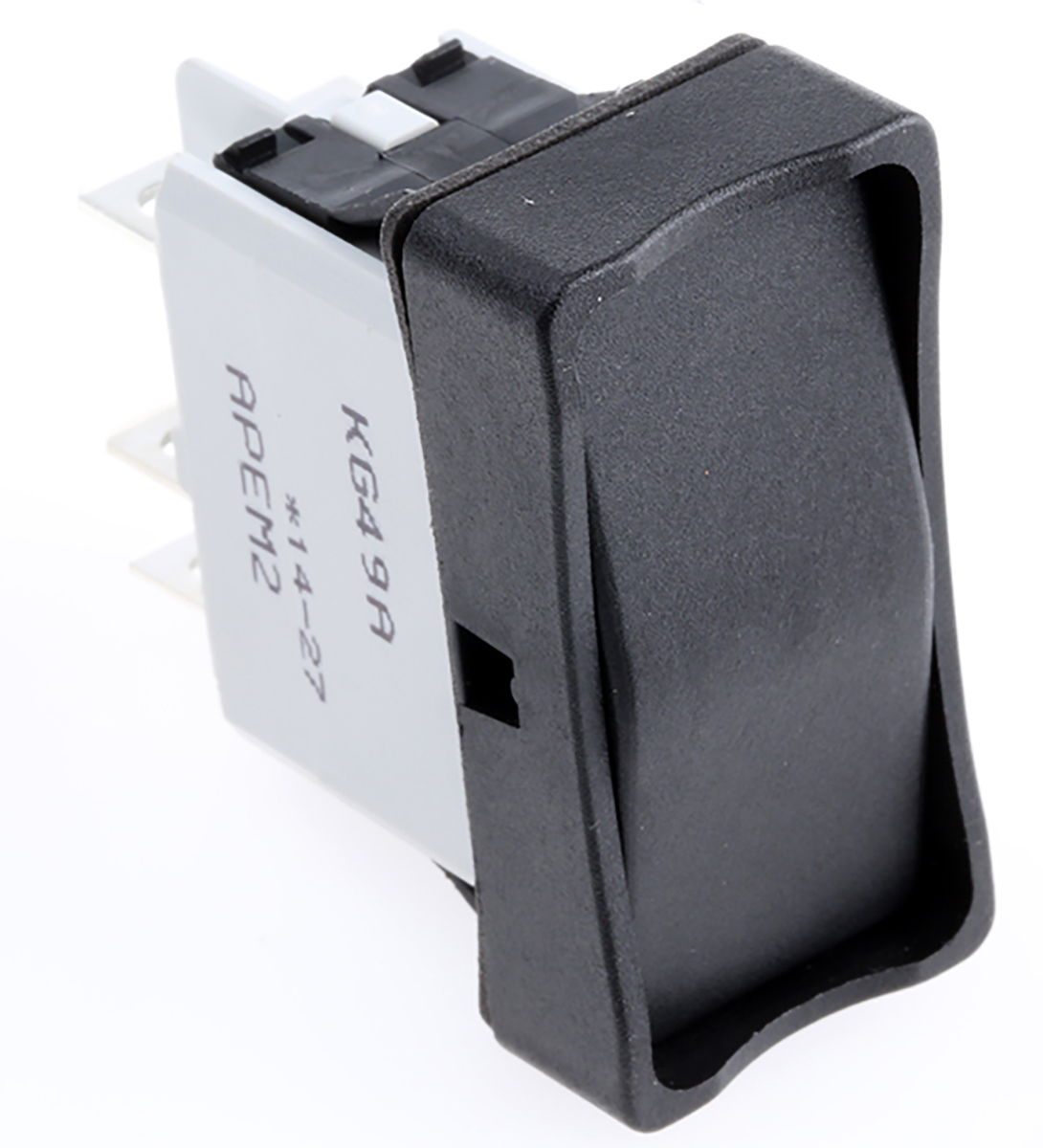 APEM DPDT, On-Off-On Rocker Switch Panel Mount