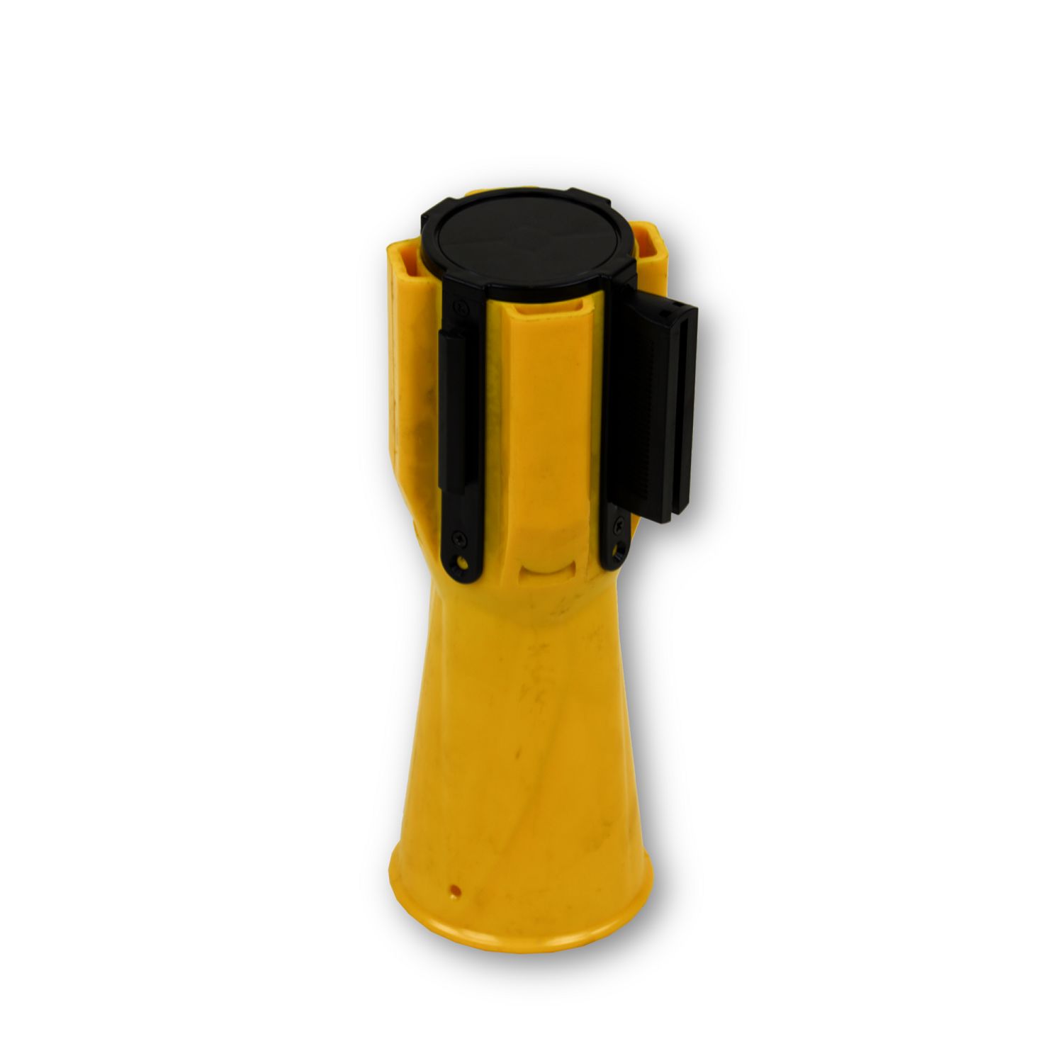 RS PRO Yellow/Black ABS Retractable Barrier, 3m, Yellow/Black Tape