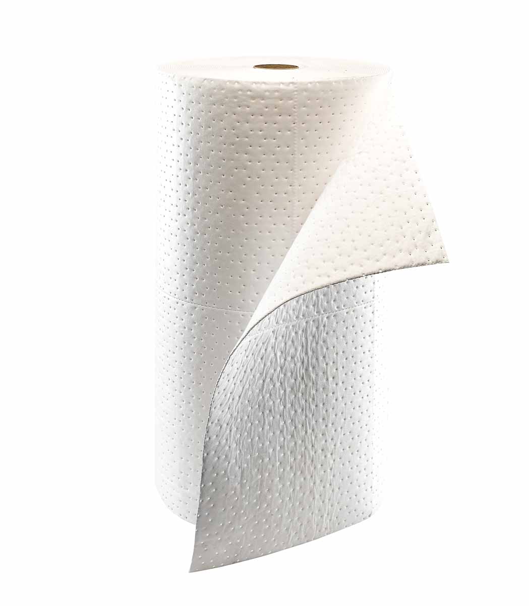 Ecospill Ltd Spill Absorbent Roll for Oil Use, 128 L Capacity, 1 per Pack