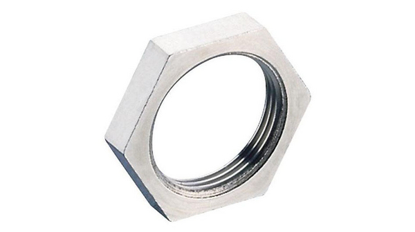 Lumberg Automation Silver Mounting Nut, Shell Size 11.6mm for use with Receptacle Connector