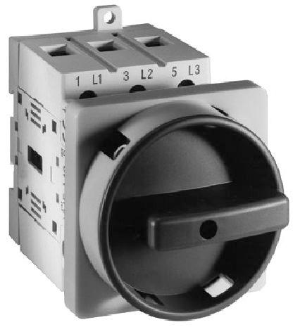 Allen Bradley 3 Pole Front Switch Disconnector - 80A Maximum Current, 30kW Power Rating, IP20