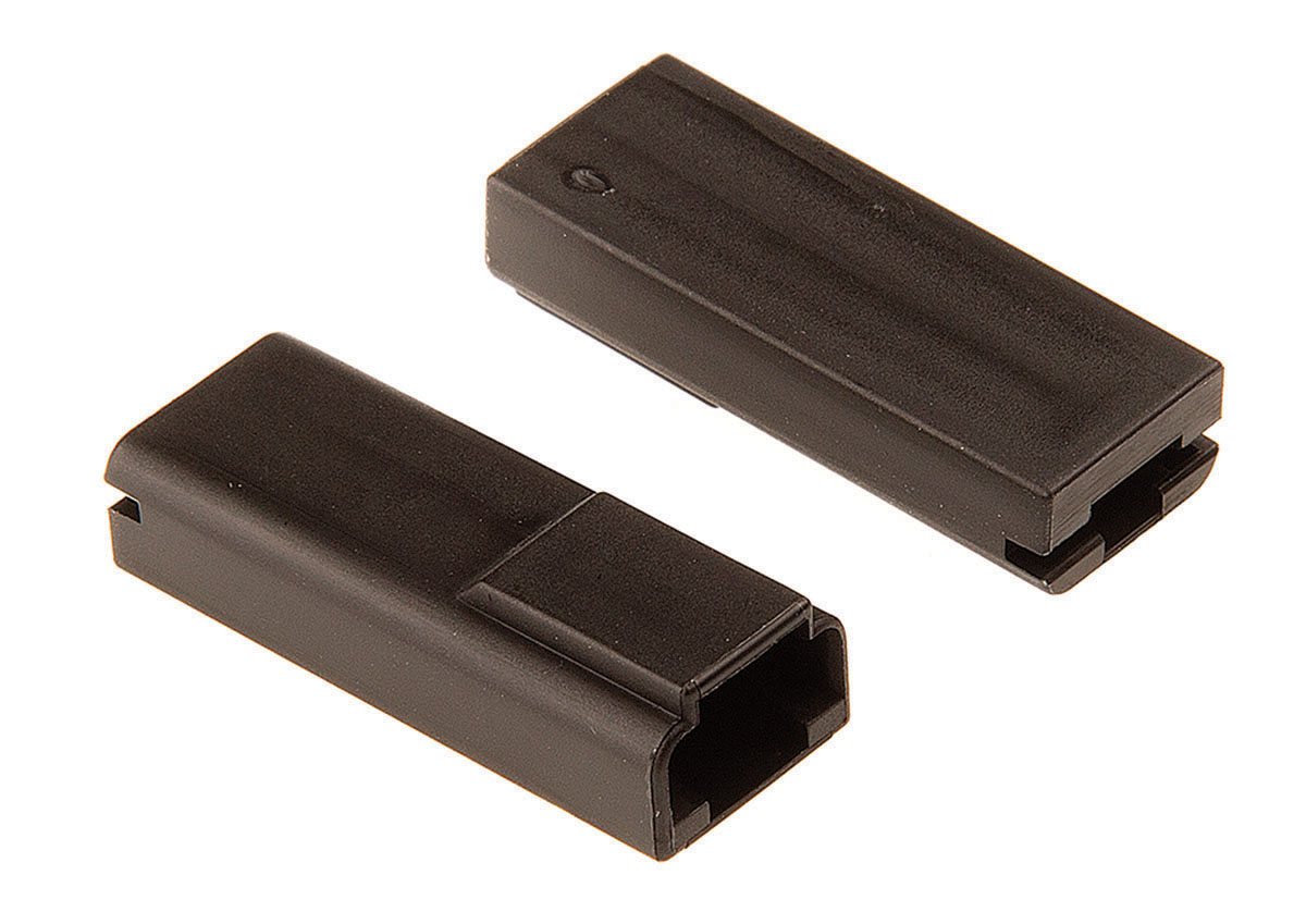 TE Connectivity Crimp Terminal Housing, 6.35mm Tab Size, Natural