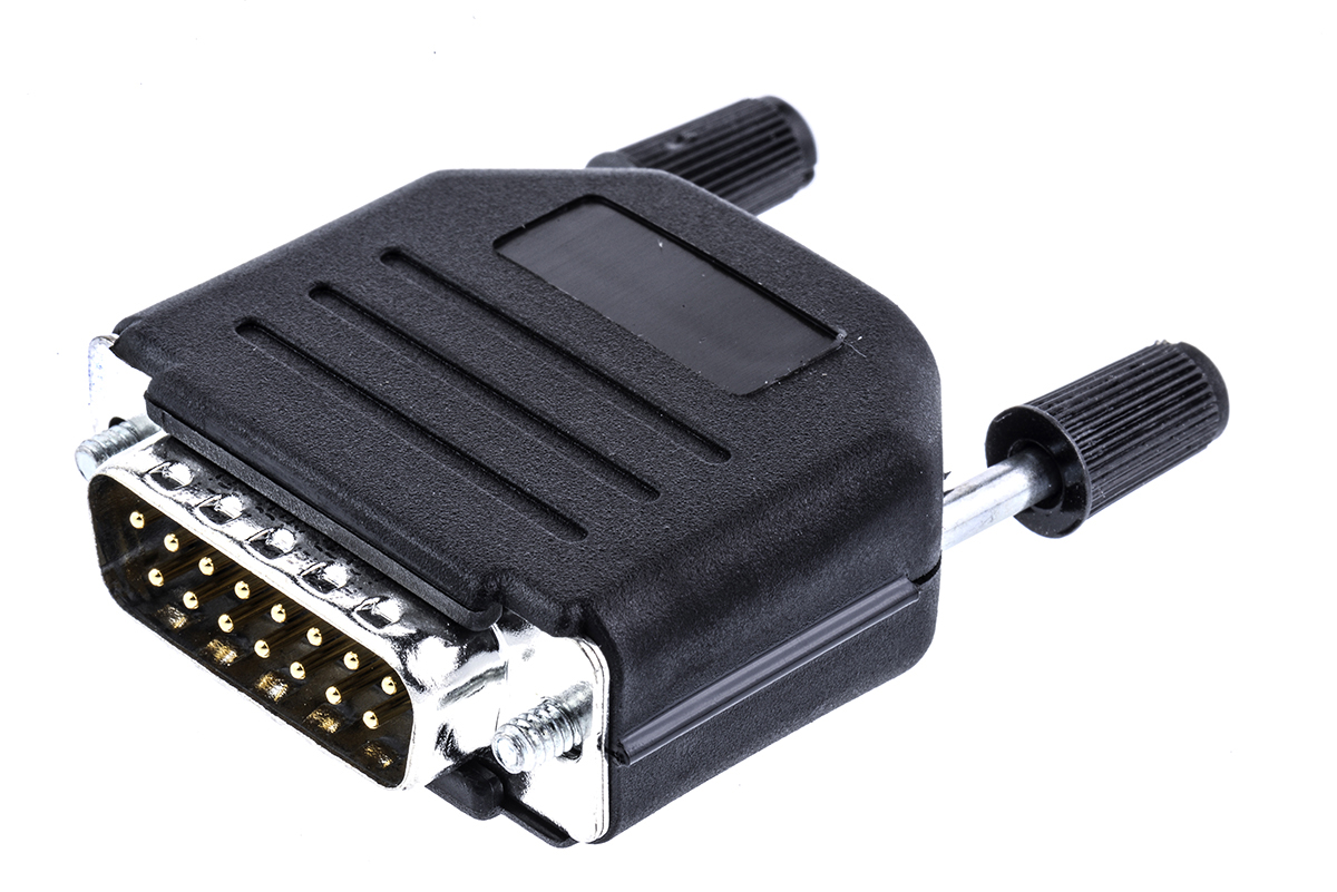 Amphenol Communications Solutions D-ST 15 Way Cable Mount D-sub Connector Plug