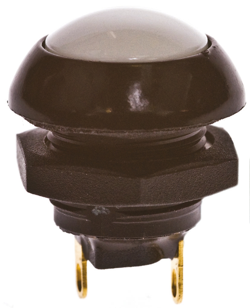 Otto Push Button Switch, Momentary, Panel Mount, SPDT, 28V dc, IP68
