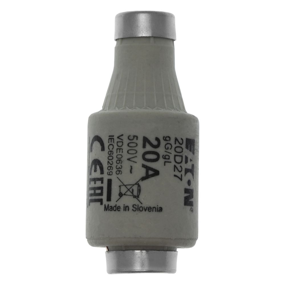 Eaton 20A Bottle Fuse, 500V ac