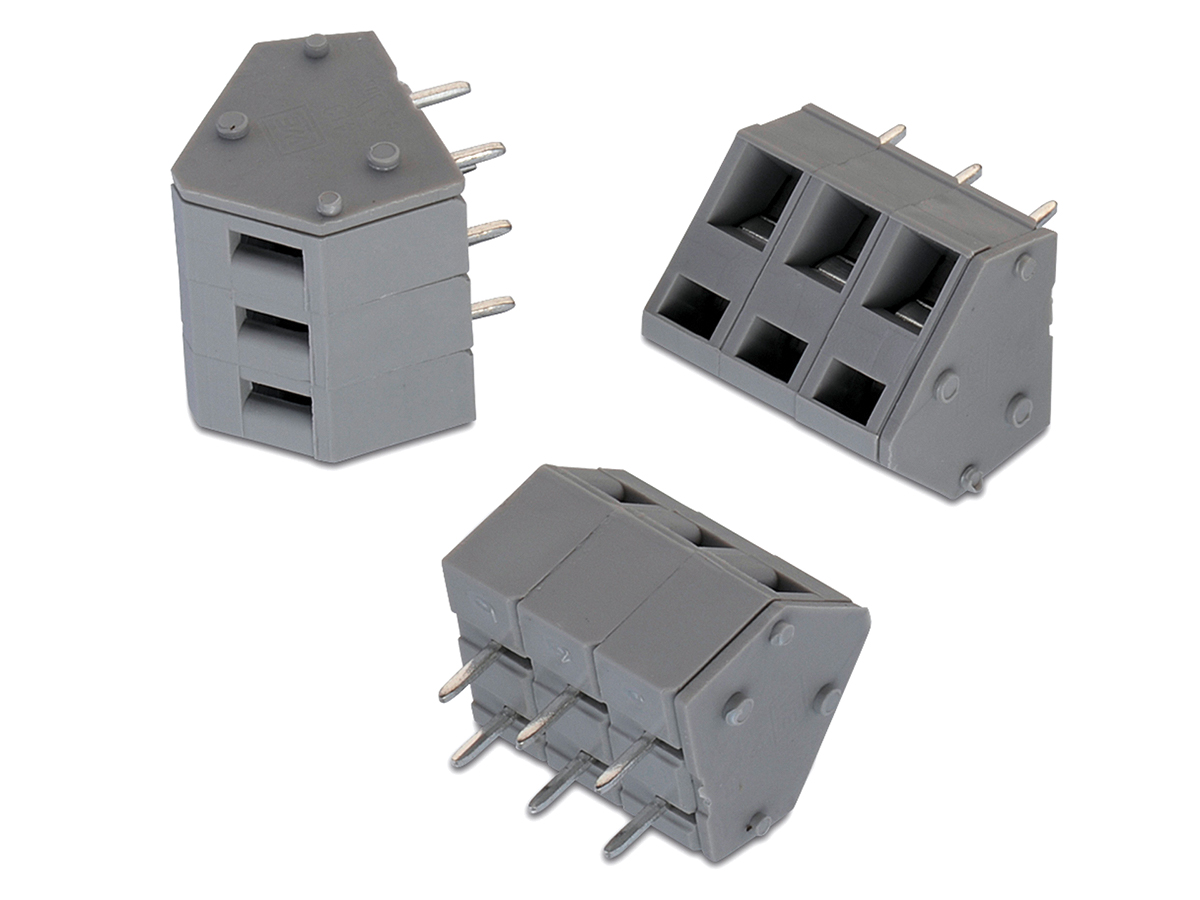 Wurth Elektronik 413B Series PCB Terminal Block, 6-Contact, 5mm Pitch, PCB Mount, 1-Row, Solder Termination