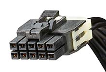 Molex 10 Way Female Nano-Fit to 10 Way Female Nano-Fit Wire to Board Cable, 300mm