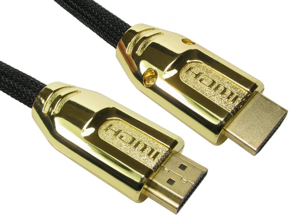 RS PRO HDMI 2.0, 2m Male HDMI to Male HDMI High Speed 4Kpixels