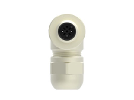 TE Connectivity Circular Connector, 4 Contacts, Cable, M12 Connector, Plug, Male, IP67, T411 Series