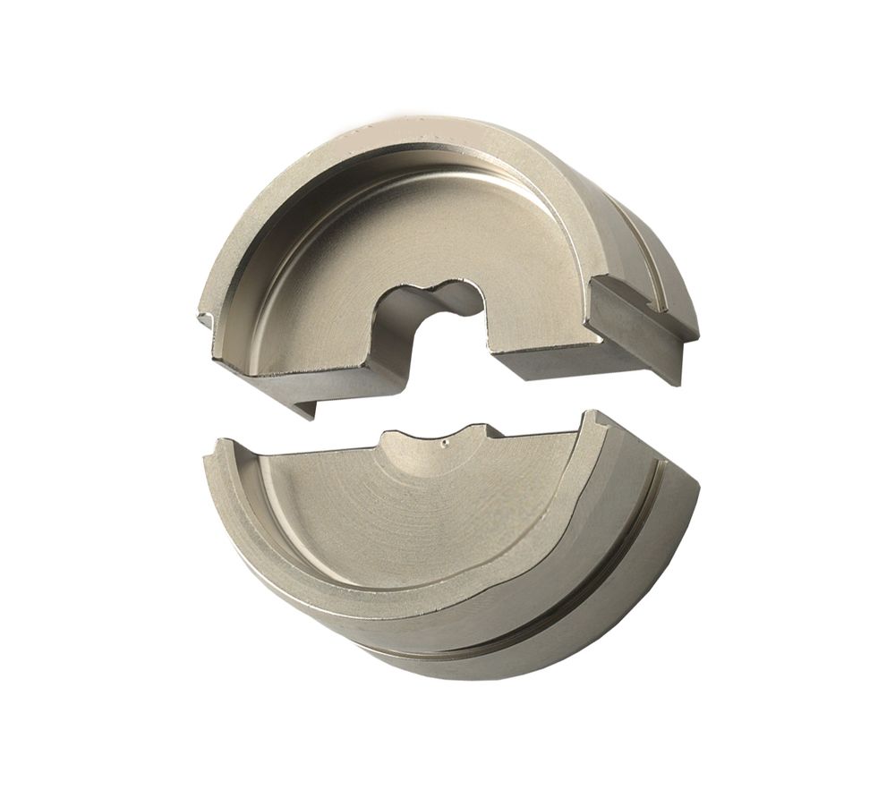 MECATRACTION, C12BDEF Crimp Die, Cable Lug, Wire size 25mm²