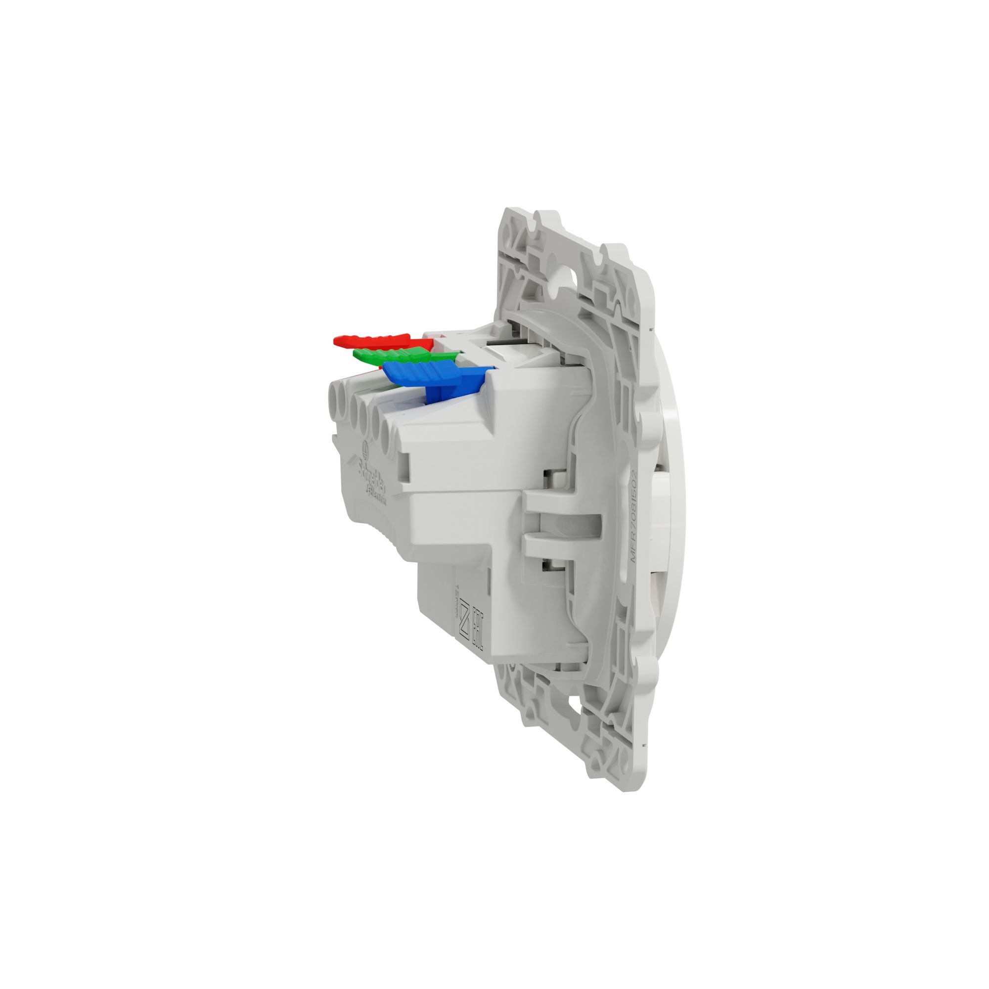 Schneider Electric White, 1 Gang, Odace