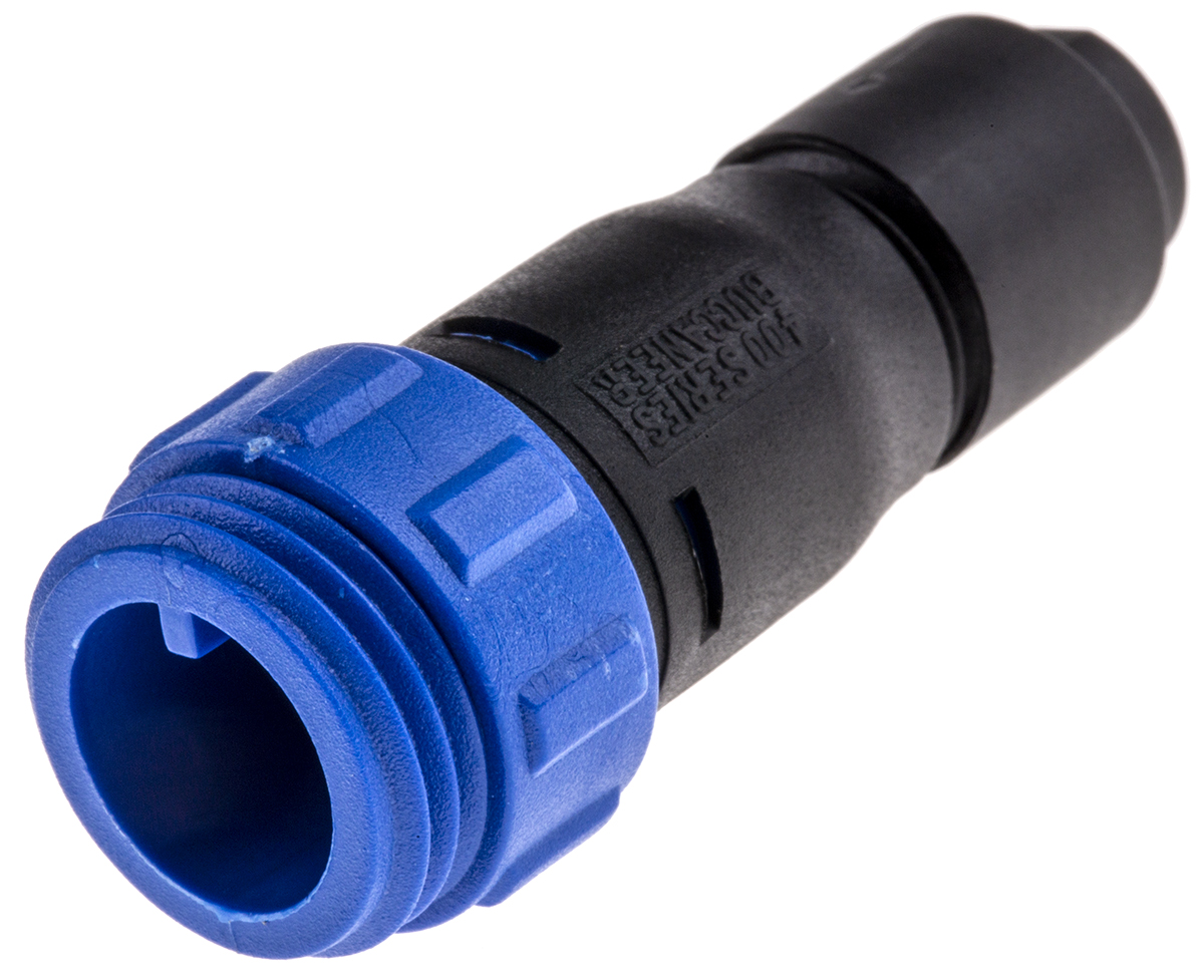Bulgin Circular Connector, 3 Contacts, Cable, Miniature Connector, Plug, Male, IP68, Buccaneer 400 Series