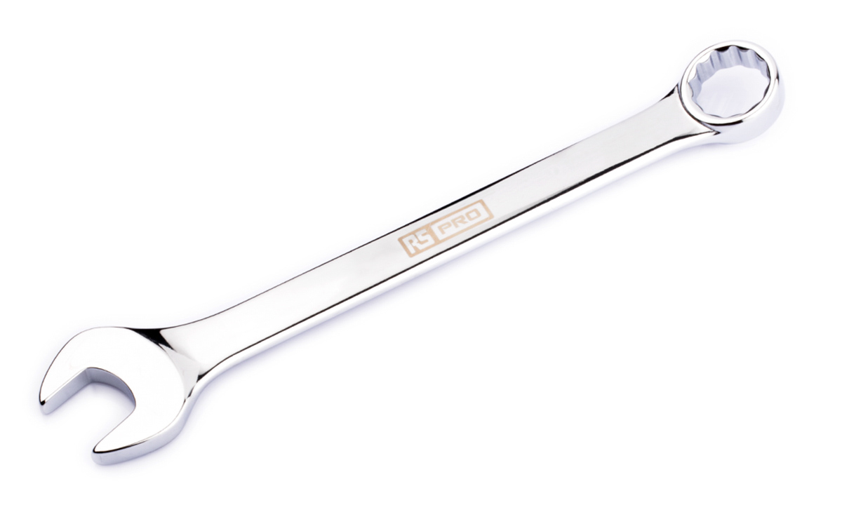 RS PRO Combination Spanner, 21mm, Metric, Double Ended, 250 mm Overall