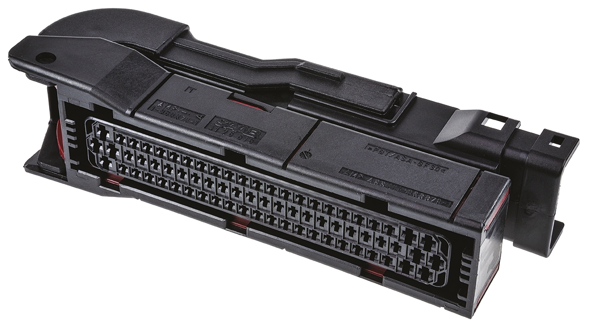 TE Connectivity, Micro Timer II/Junior Power Timer Automotive Connector Socket Black 70 Way 1-968879-1