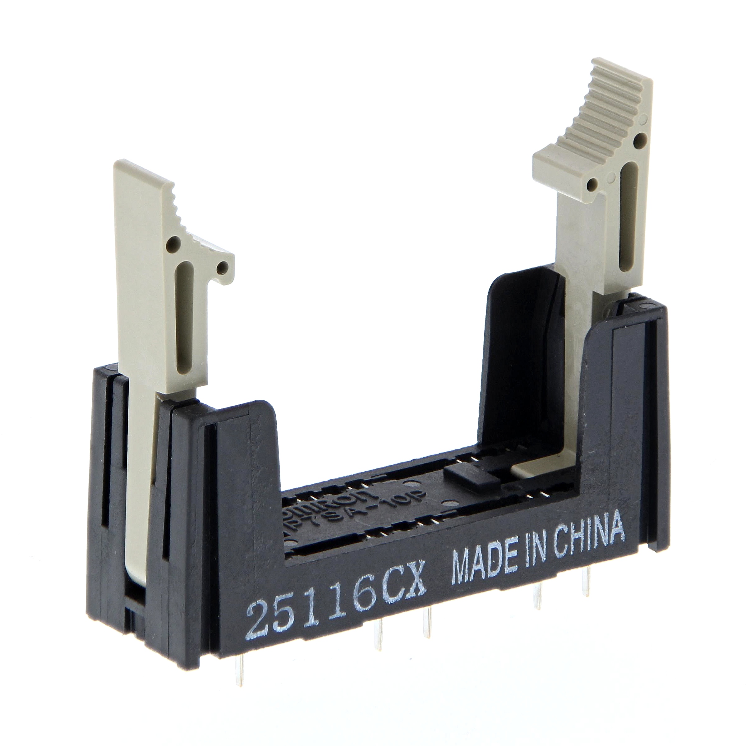 Omron G7SA 10 Pin DIN Rail Relay Socket, for use with G7SA Series