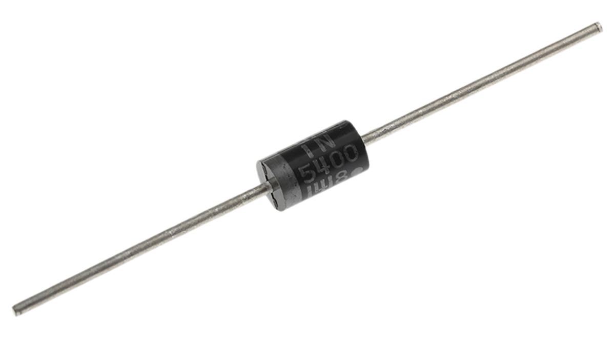 onsemi Diode, 2-Pin DO-201AD 1N5400G
