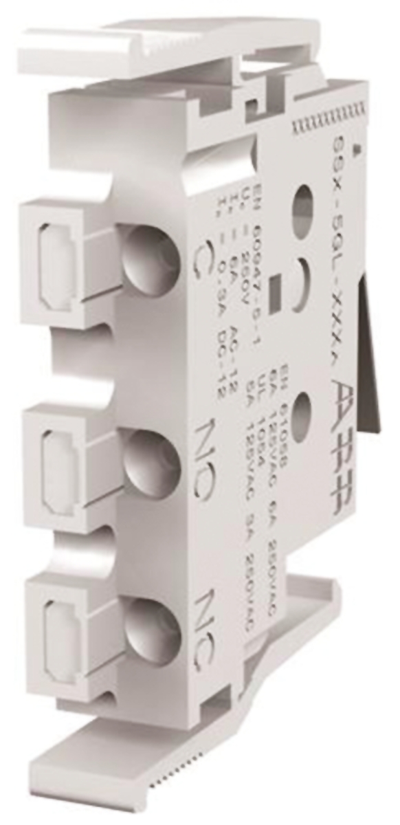 ABB Auxiliary Contact, 1 Contact, 1CO XT1
