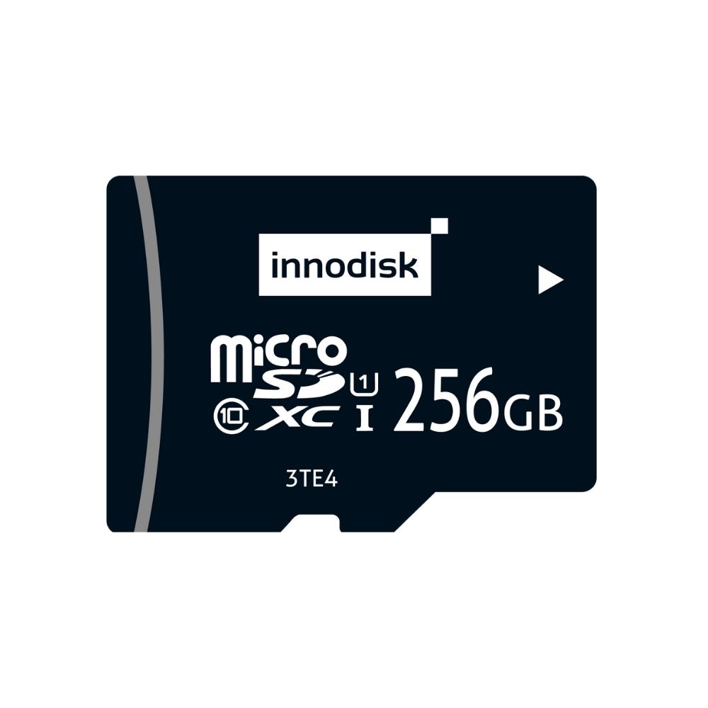 InnoDisk 256 GB Industrial MicroSD Micro SD Card, Class 10, UHS-1