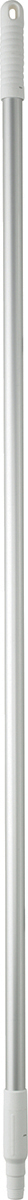 Vikan White Anodised Aluminium, Polypropylene Mop Handle, 1.46m