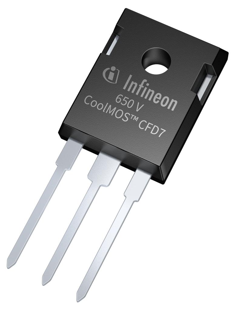 Infineon IPW Type N-Channel MOSFET, 69 A, 650 V, 3-Pin PG-TO-247 IPW65R029CFD7XKSA1